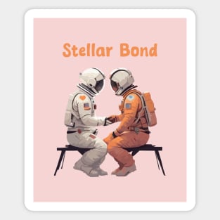 Stellar bond - Astronauts in love Magnet